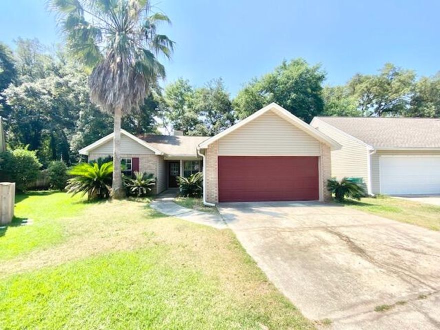 **Available Now!****Pets considered with owner approval- Dogs only *Restrictions Apply with addtional pet fees**This charming home features three bedrooms and two baths with a split floor plan. The spacious master suite includes large closets, double vanities with extra counter space, and sits on the back of the home for added privacy. The home also boasts a large living area with a fireplace perfect for the chilly Florida winters. Off of the kitchen, you'll find the eat-in dining room with views of the backyard. The backyard has a covered patio area, play set and yard building and also sits on one of the largest lots in Indigo Village. **All pets are registered via pet screening, and all assistance animals are verified through the same screening process.**

**Carpet cleaning (if applicable) & Admin Fee charged **

Tenant to verify all data. Please contact Sound Choice Real Estate to schedule a showing- 850-389-8533.

***Approval is based on several factors as follows***
- Rental History and Verification
- Employment History and Verification
- Credit History
- Criminal Background & Terrorist Database Check
- Pet Verification