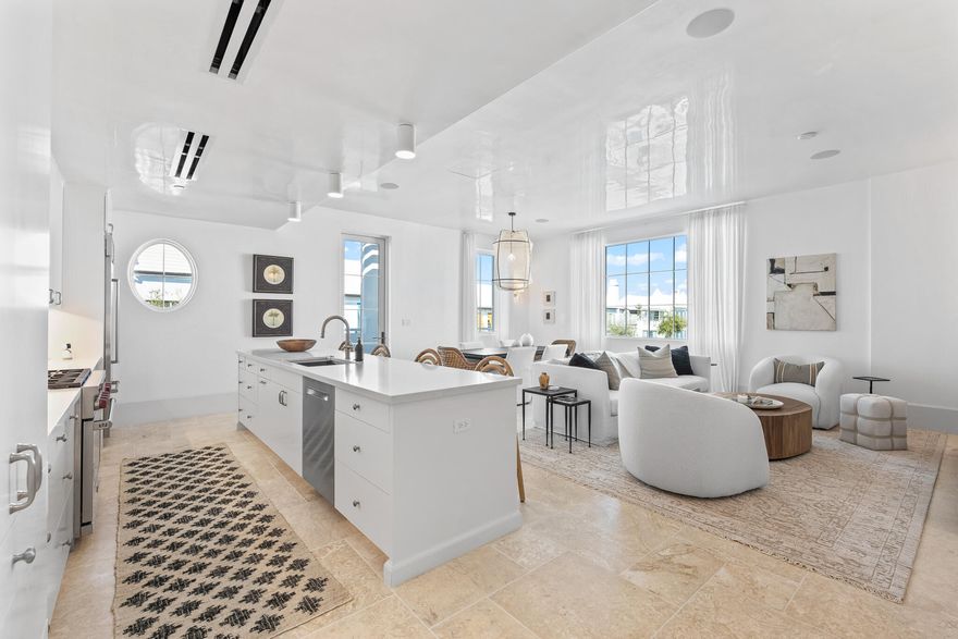 Discover the exquisite Della Condominium Residence 201, located in the heart of Alys Beach's Town Center. Spanning an impressive 1,835 square feet, this stunning property boasts a generous balcony, perfect for soaking up the sun and enjoying the serene surroundings. Thoughtfully designed and furnished, the interior reflects the elegant decor synonymous with Alys Beach, ensuring a seamless blend of luxury and comfort.  Renowned architectural firm Moule & Polyzoides spared no details with the planning of this incredible building.The Della condominium's prime location offers unparalleled access to boutique retail stores and world-class dining, making it a hub for entertainment and leisure. Its architectural style draws inspiration from Bermudan and Antiguan designs, showcasing a character that is uniquely aligned with Alys Beach's vernacular aesthetics. This residence is perfectly situated for owners to enjoy the vibrant lifestyle that the community has to offer.

The primary bedroom is a true sanctuary, featuring a spacious walk-in closet, dual vanities, and a lavish marble shower that exudes elegance. The living areas are designed for both relaxation and entertaining, with a private sitting area ideal for unwinding or catching up on work. Culinary enthusiasts will appreciate the top-of-the-line Subzero and Wolf appliances, providing everything needed to create fantastic meals and host memorable gatherings.
The Della Condominium Residence 201 is not just a condominium; it's a lifestyle. Residents enjoy close proximity to Alys Beach's acclaimed amenities, including the Caliza Pool & Restaurant, Zuma Wellness Center, the exclusive Private Owners Beach Club, and the new Silva Pool & Restaurant.

Della Residence 201 offers turnkey availability for immediate occupancy.  Experience the best of coastal living at Della 201, where luxury, style, and convenience meet in a picturesque setting.
