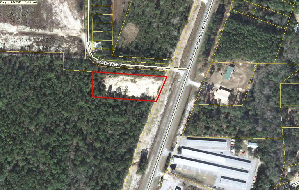 Perfect opportunity to have frontage on US Hwy 331 for your business. Don't miss out... Priced right. Land was previously cleared and filled several years ago. Take a look.