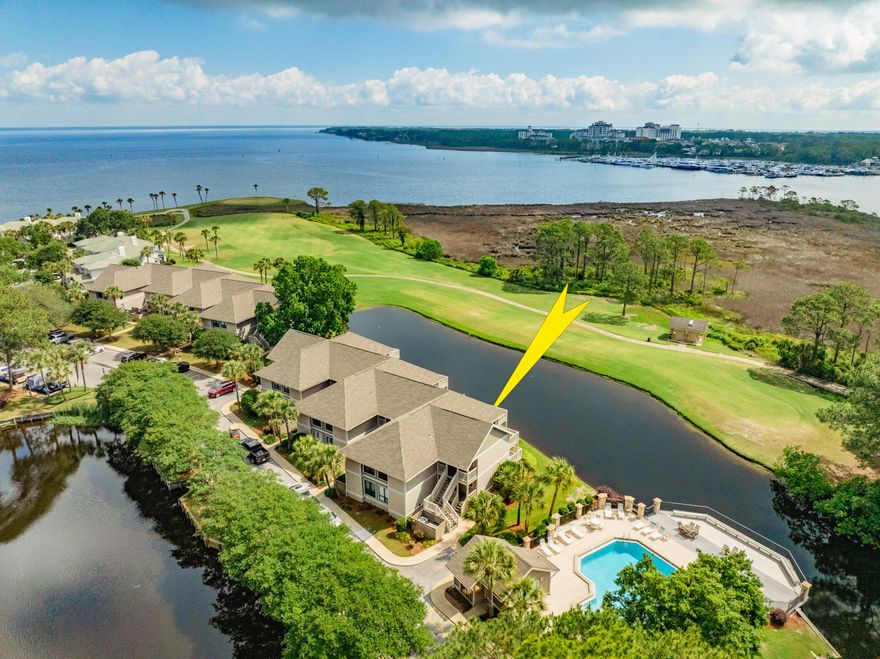 New Listing! Turn Key! Short-Term Rental! Golf Cart Included! Welcome to 801 Harbour Point Drive, located in the highly renowned Sandestin Golf and Beach Resort on Florida's Emerald Coast. This beautifully remodeled first-level waterfront condominium offers breathtaking panoramic views of Choctawhatchee Bay and Links Golf Course where you can enjoy both sunrises and sunsets from your private balcony. Designed for comfort and style, the open-concept layout features a spacious living area filled with natural light, a fully equipped kitchen, and an inviting bedroom retreat overlooking tranquil lake views--perfect after a day of golf, boating, or relaxing on the beach. Harbour Point is one of Sandestin's most charming golf-cart communities, providing a peaceful escape with a community pool, access to the resort's coveted white sand beaches and emerald waters, and an array of world-class amenities. Owners and guests enjoy four championship golf courses, tennis and pickleball courts, watersports, a full-service marina, fitness facilities, miles of scenic trails, and the vibrant Village of Baytowne Wharf and Grand Boulevard with endless dining, shopping, and entertainment options.
Whether you're searching for a primary residence, vacation retreat, or short-term rental. 801 Harbour Point Drive delivers the perfect blend of location, convenience, lifestyle, and luxury in a golf-cart friendly community. Schedule your private showing today! Check out the the virtual tour! Rental Calendar: today!https://beachbumsdestin.guestybookings.com/en/properties/66db4668b06224000fe42c13?minOccupancy=1