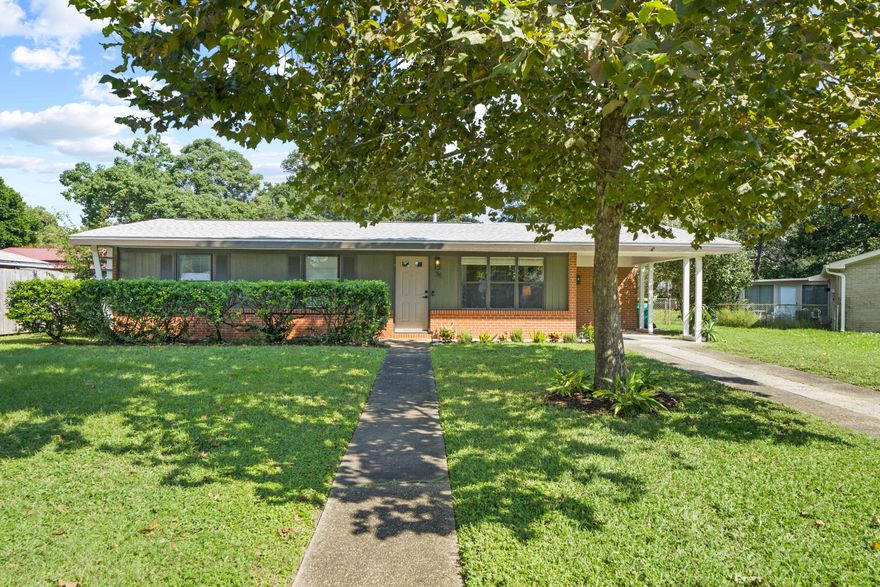 Welcome to your bright and airy mid-century home in the heart of Fort Walton Beach! This meticulously-maintained, charming 3-bedroom, 1.5-bathroom residence boasts a prime location- 11 minutes from the beach, 8 minutes to Eglin AFB and 2 minutes from Publix.
 
Step into the welcoming, light-filled living room- perfect for gatherings. The home has been freshly painted inside and out, creating a fresh and modern look that's move-in ready. Recent upgrades since 2022 include new roof, gas water heater, new LVP flooring, landscaping, backyard sod, and faux-wood white blinds, enhancing both the functionality and aesthetic appeal of the home. Chefs will enjoy the brand-new 2024 stainless steel appliances, including a gas stove. The HVAC is 2015. The spacious bonus room at the back of the home boasts a wall full of windows, creating a warm and inviting atmosphere. Its open layout seamlessly connects to the kitchen, making it the perfect spot to enjoy family time while cooking, allowing for easy interaction and a sense of togetherness.  The stunning screened-in sunroom-- perhaps the crown jewel of the home- offers a blend of indoor comfort and outdoor charm. Flooded with natural light, this serene space is ideal for relaxing with a cup of coffee in the morning or enjoying peaceful evenings, all while being protected from the elements. It overlooks a large, lush and fully fenced-in backyard, shaded by a magnificent live oak tree-- offering a perfect setting for outdoor activities, gardening, or simply unwinding.
 
Don't miss your opportunity to own a beautiful, inviting home in a prime location!