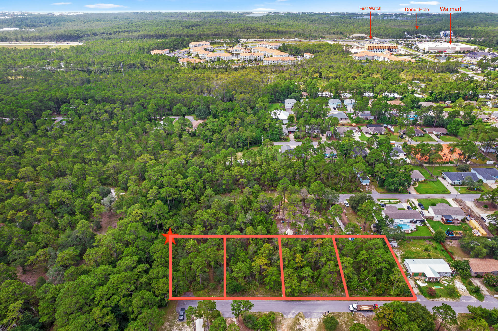 4Building Lots 97x120 $125,000 each Elizabeth Farms a GREAT parcel in a PRIME LOCATION in Santa Rosa Beach! These Lots are located behind the Walmart and the First Watch Restaurant off Hwy 98.Just minutes to the 30A Beaches and Grand Blvd Restaurants. All Lots have county sewer and water. Survey Attached, These Lots will not last long @$125,000 each. Call Today !