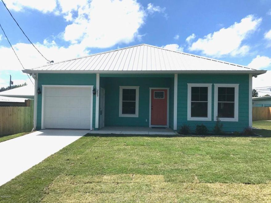 This Craftman style beach house is just what you've been looking for. Just a short golf cart ride to the beautiful sandy beaches of the Gulf. Features: Custom cabinets with granite, dbl impact windows, metal roof, outside shower w/ hot & cold water, vinyl plank flooring, trey ceilings, upgraded lighting & fans through out.