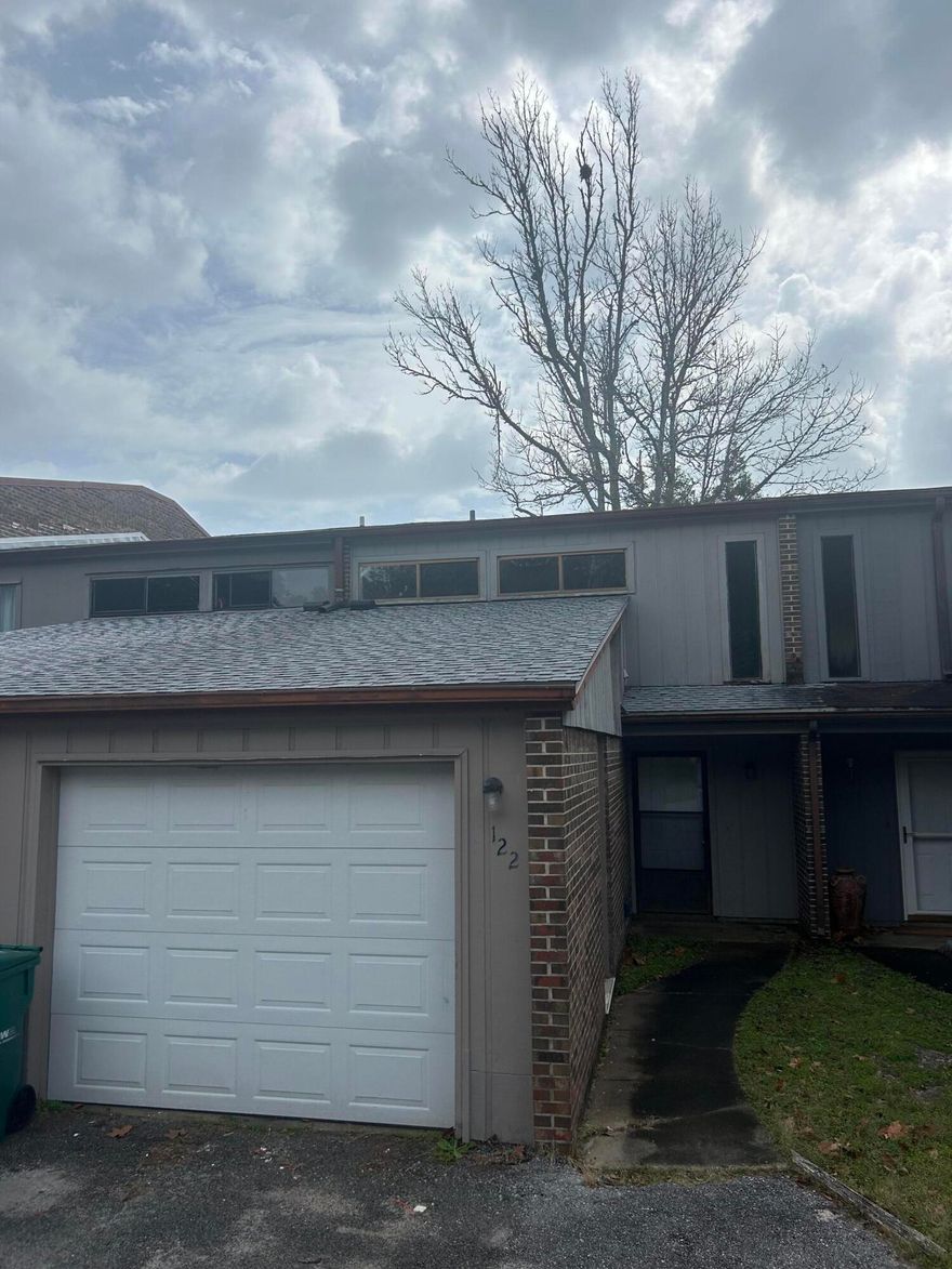 Now is your opportunity to own this spacious 2 bed 1.5 bath townhome! Centrally located, close to shopping, dining, and parks! Only a short drive to the beach! Both bedrooms are upstairs with the full bath. Plenty of natural light with the large windows! On the first floor you have your main living area that opens into a fenced garden/outdoor area and the kitchen which is connected and opens up to the garage! You will also find the half bath in the hallway downstairs! Don't miss out on the chance to own one of the larger townhouses in the area!