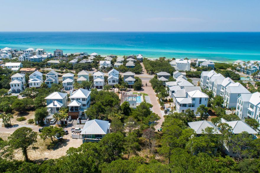 Looking for the perfect homesite in a quaint seaside community along 30A? Look no further..Seanest Village is a beautiful gated community in Seagrove Beach with only 43 homesites. Lot 20 has the dual benefit of not only being positioned in front of the preservation site but is also bordering the state forest with over 1500 acres of open trails and natural landscaping as far as the eye can see. This lot offers one of the largest buildable footprints in the community at 1556 square feet. This large homesite is located behind the infinity edge community pool and a short stroll, bike ride, or golf cart ride to two public beach access points. Rendering plans from award winning architects Carey McWhorter and Anthony Vallee are available for updating and tweaking to make them your own. Possibilities of a 4th floor observation deck will ensure amazing forever views. 
