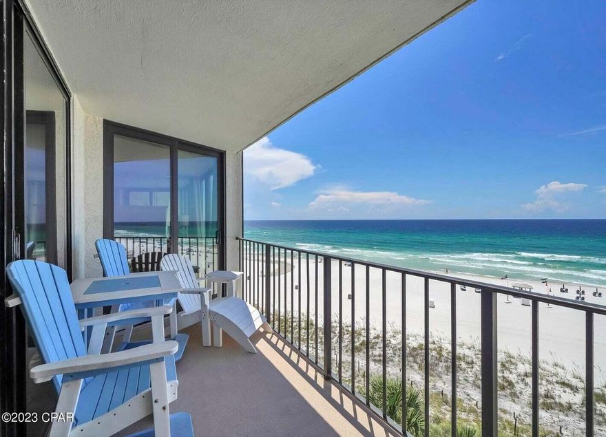 UNDER CONTRACT WITH CONTINCENCIES; SELLER ACCEPTING BACKUP OFFERS.Completely remodeled and renovated (Gulf front master bedroom condo) with all new furnishings and decor. The owner spared no expense when updating this condo with luxurious appurtenances. This floor plan is in high demand because it is a rental machine with phenomenal rental income (actual gross rental income for 2022 was $43,371.06). 2023 income is even better with $42,476.17 already posted for 2023 (through August 8, 2023). The condo has beautiful tile floors that are easy to maintain, all new custom cabinets, stainless steel appliances, granite countertops, and tiled bathroom.