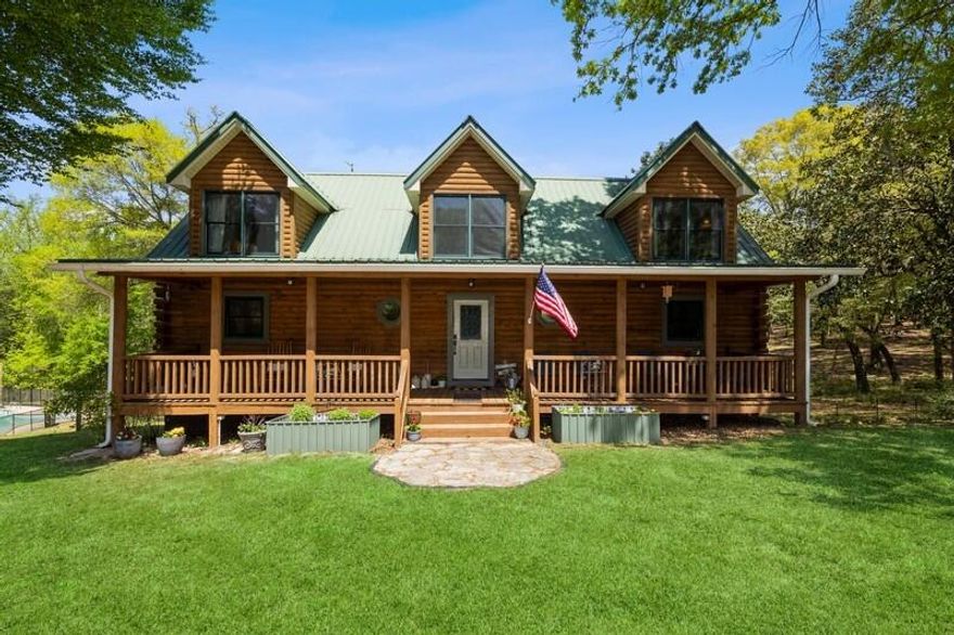 Welcome to your dream home!! This breathtaking 3-bedroom, 2.5-bath log cabin combines rustic charm with modern luxury on 9 private acres. With 2,100 square feet of beautifully finished living space, this home features fully updated kitchen and bathrooms, and a partially finished, heated and cooled basement offering an additional 1,344 square feet--perfect for a home gym, rec room, home offices or extra living area.The exterior logs have been re-caulked and re-stained, and the interior logs chinked, preserving the authentic log cabin feel while ensuring comfort and efficiency. Relax in the hot tub, cool off in the pool, or enjoy the serenity of your private pond.Outside, over 1,500 square feet of front and back porches offer ideal space for entertaining or unwinding. Horse lovers will appreciate the open acreage ideal for grazing or adding paddocks and stalls. Additional features include new pole barn, detached 2 car garage with 220v, hardwired surveillance system with 8 cameras covering property, fenced backyard, RV parking with cover, tons of storage, Starlink internet system and a brand new pool liner.
This rare property perfectly blends peace, privacy, and functionality with a quick 10 minute drive to downtown Defuniak Springs. Whether you're looking for a full-time residence or a weekend escape, this stunning log cabin has it all. Don't miss out on this spectacular property! Schedule your showing today! Welcome Home!!
