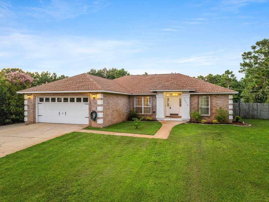 Lovely 3-bedroom, 2-bathroom home in the coveted Holley by the Sea community! This beautiful residence has a split bedroom floor plan for added privacy, and features new LVP flooring in the bedrooms and living room. The open kitchen boasts stainless steel appliances and granite countertops, with space for a breakfast nook table, separate from the main dining area. The large backyard is perfect for gatherings, complete with a fire pit. An extended driveway provides ample parking for an RV, boat, or additional cars. Stay cool in the summer with an attic fan that assists in regulating the temperature in the home and improves ventilation. Seller is offering $5000 buyer credit. Assumable VA loan of 2.25% for qualified buyers. Neighborhood amenities include a pool, gym, game room & more!