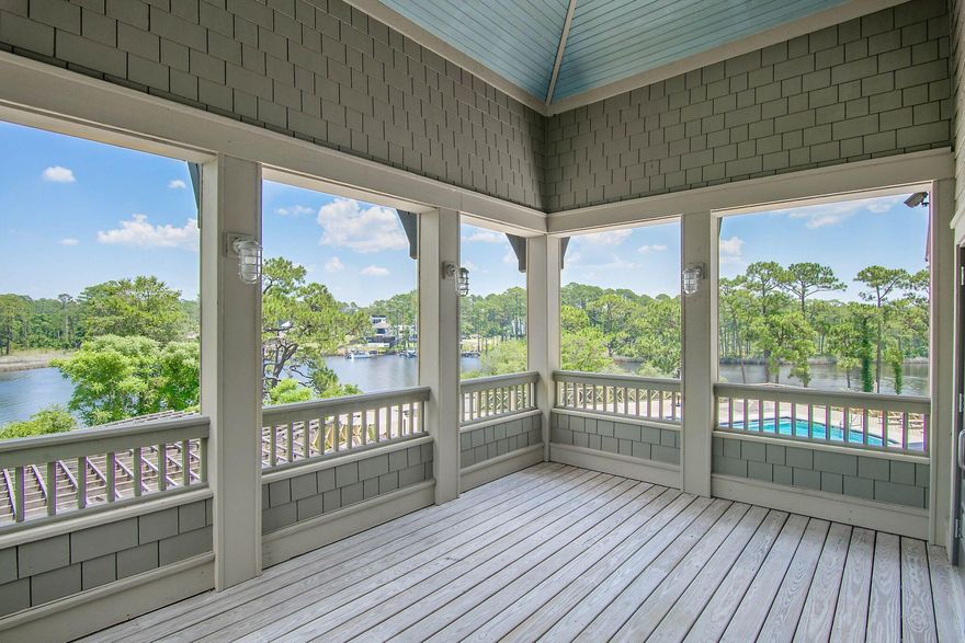 Turtle Cove at Lake Powell is a quiet, storybook neighborhood w/ adorable Craftsman-style homes, immaculate landscaping, tennis courts, a community room, an exercise room and a sparkling pool overlooking beautiful Lake Powell, all less than a mile to our sugar-white beaches,2 miles to Rosemary Beach! This is a fantastic beach home with great curb appeal located next to the tennis court on one side and natural preserve in the back. Home interior features 3 bedrooms, 2 full baths, hardwood flooring, granite countertops in the kitchen, walk-in shower, new vanity and faucets in the master bath. The exterior features extra-long paver driveway, screen porch and patio, outdoor shed, no rear neighbor. Call today to schedule your private tour! No short-term rentals allowed. Age, Square Footage, HOA fee, lot and room sizes approx, if important please verify.