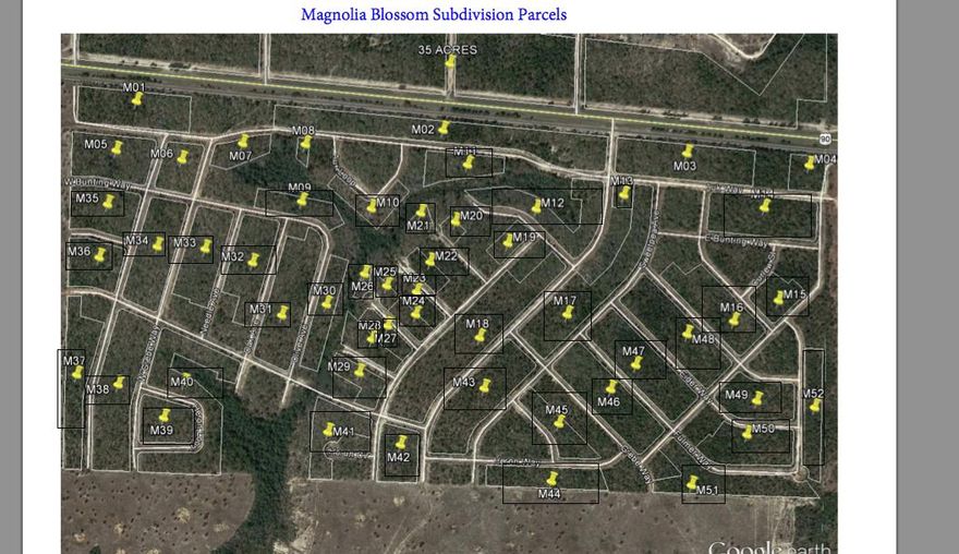 We're pleased to announce the sale of several vacant land parcels totaling over 1,171 Acres in the Crestview Market Area between Interstate 10 and Highway 90. This particular listing is an ''unimproved'' Single Family Sub-Division known as Magnolia Blossom, and consist of a 171.3 acres. Magnolia Blossom is also being sold with 27 other ''individual'' land parcels ranging from 24 to 320 acres. .