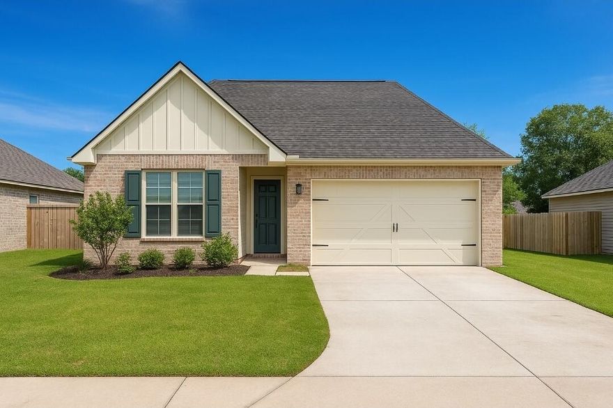 This is it, honey -- you found the one!This gorgeous two-story home offers plenty of space and comfort, complete with a two-car garage. The primary suite is conveniently located on the first floor and features a spacious en-suite bathroom. You'll also find an additional bedroom and full hall bath downstairs perfect for guests or multi-generational living. Upstairs, you'll find two more generously sized bedrooms, a shared full bath, and a versatile loft area -- perfect for hanging out, working from home, or creating a cozy reading nook. At the heart of the home is a stylish, oversized kitchen ideal for preparing meals, entertaining, or gathering with loved ones. Centrally located near all military bases and top-rated schools, this home is built for peace of mind with hurricane impact glass on all windows and doors  helping lower your home insurance. Enjoy durable, wood-look ceramic tile throughout all main living areas for added charm and easy maintenance.

Home Warranty provided by Fidelity Home Warrnaty Company at closing for added peace of mind.

