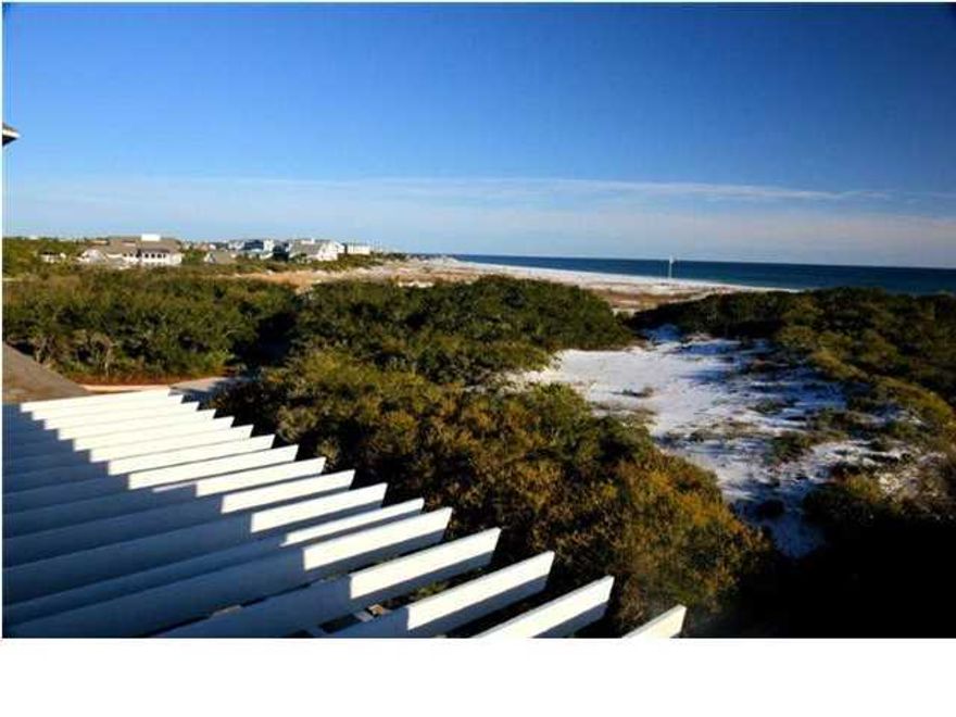 Watersound Beach is a controlled access community located on the south side of Scenic Highway 30A defined by the towering Dunes and the Gulf. This large 4 bedroom floor plan in Watersound with 2872 square feet on one level has the feel of a Gulf Front home. Enjoy the breathtaking views while listening to the sound of the waves and feeling the breezes off the water from the expansive wrap around decks. Owners and guests will enjoy the privacy of this split bedroom floor plan. The owners have maintained the ''better than new look and feel'' by never hanging any wall art. All exterior hardware is corrosion free which illustrates the owners dedication to the maintenance of their home. There are wide planked oak floors throughout, Viking kitchen appliances, and Wainscoting which enhance