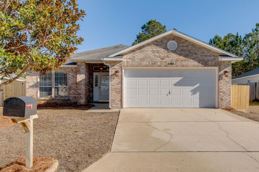 Now is the perfect opportunity to purchase a great home in desirable location, convenient to shopping and only minutes to the white sandy beaches of our Emerald Coast! Located on a quiet cul-de-sac and featuring a large fenced back yard, screened patio & an above ground pool with a nice deck area.  The perfect place to spend your time outdoors.  The home features an open floor plan, spacious living area w/wood floors and high ceilings, large breakfast bar area, a ton of cabinet/countertop space in the kitchen & stainless appliances to include refrigerator. The master suite offers wood floors, separate tub/shower, water closet and double vanities. New carpet has been installed in the guest bedrooms, new sprinkler pump/time, New AC in 2017 & a new roof is being installed mid Jan.