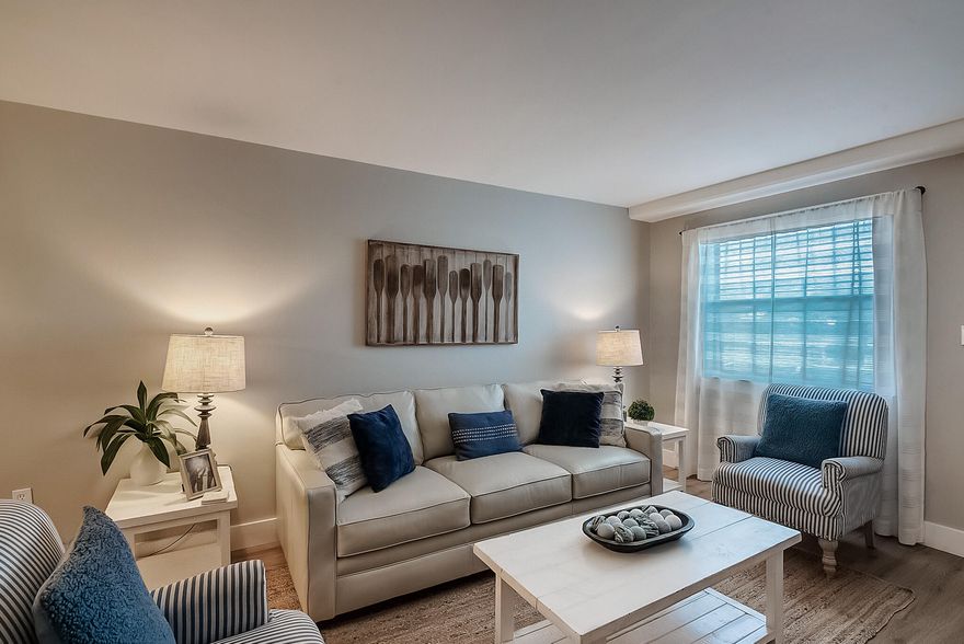 In Venus, home to the coastal lifestyle - you'll find this spacious 1st floor 1 bedroom+ 1 bath condominium! Spacious and well equipped, this condo offers a desirable floor plan which boasts a spacious master bedroom, family room with coastal modern furniture, and first floor patio access straight to the pool and beach!  This condo is turnkey, fully furnished, and rental ready. Upgrades include LVP floors and coastal modern furniture. Venus building amenities include a community pool, bbq grills, picnic area, shuffleboard, basketball, and tennis courts. In addition, Venus complex has just undergone a complete luxury remodel, featuring a full structural rehab with new insulation, railings, siding, and a fresh new color scheme.  This stunning transformation offers modern upgrades throughout and a sophisticated living experience just steps away from the beach. Okaloosa Island is known for its great entertainment, beautiful beaches, summer fireworks, and restaurants including the popular ''The Gulf'' and ''AJ's Oyster Shanty''. This unit is ideal for a beach getaway or investment property. Call today to book a private showing!