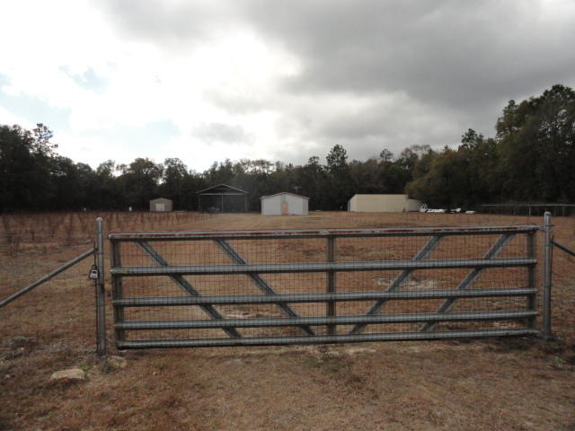REDUCED: Investment opportunity in this unique mini Blueberry Farm! Already established with approximately 600 plants with underground irrigation. Blueberry varieties include Climax, Tif-blu, and Austin. There are also established scuppernong vines. The owner raised quail here and has 6 stalls of housing set up for raising birds etc. The buildings includeBuilding 1; A 51 x34 barn which has an office area, plenty of equipment storage space, a walk in cooler 15'5 x 15'5 (1800 CF). This was for storing the quail after processing. 4 spaces to this building.Building 2; Houses the 612sf 1 bedroom efficiency apartment with full bath, laundry room/office. Window heat/AC in place. A 24 x 24 Workshop with window AC is off the apartment. A breezeway separates the quail housing are