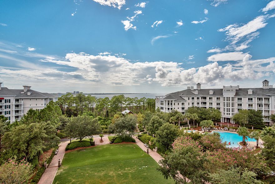 Stunning Western views of the Choctawhatchee Bay and the Grand Gardens/Pool from this 6th floor, 2bedroom lock-off condo. Updated with new luxurious furniture, new washer/dryer, drapes, decor, & LVP flooring throughout. This condo includes a 1-year old 4-seater Golf Cart! A-rated Sandestin Rental ready with over $64k gross revenue in 2019! The lock-off floor plan allows maximum rental potential as a studio, 1bed/2bath, or a full 2bed/3bath condo. The Grand Sandestin welcomes you with gracious architecture and luxurious amenities including a fitness center, swimming pool, on-site check in, a concierge and valet parking. Enjoy the location adjacent to the Village of Baytowne Wharf, a pedestrian market place that hosts a variety of dining and shopping venues as well as day & night activities. As an introduction to the Sandestin lifestyle, we invite our new owners to explore amenities that make Sandestin special. The listing brokerage and seller(s) are presenting the buyer(s) of this property with (2) 90-minute rounds of Tennis court time, a golf foursome at one of our three championship courses, a round of golf for up to four (4) players and an invitation to "Club Night" at the unrivaled Burnt Pine Golf Club.

Sandestin Golf and Beach Resort is a major destination for all seasons and all ages, and has been named the #1 resort on Florida's Emerald Coast. This magical resort spanning over 2,000 acres is comprised of over 70 unique neighborhoods of condominiums, villas, town homes, and estates. The resort features miles of sandy white beaches and pristine bay front, four championship golf courses, a world-class tennis center with 15 courts, 4 resort swimming pools (and 15 private neighborhood pools), a 123-slip marina, a fully equipped and professionally staffed fitness center and spa, meeting spaces and The Village of Baytowne Wharf, a charming pedestrian village with events, shopping, dining, family entertainment and nightlife. For true golf cart community living, Grand Boulevard is just outside the resort gates and provides access to additional shopping, dining and entertainment, all without traveling on Hwy. 98. Come to Play, Stay for Life!