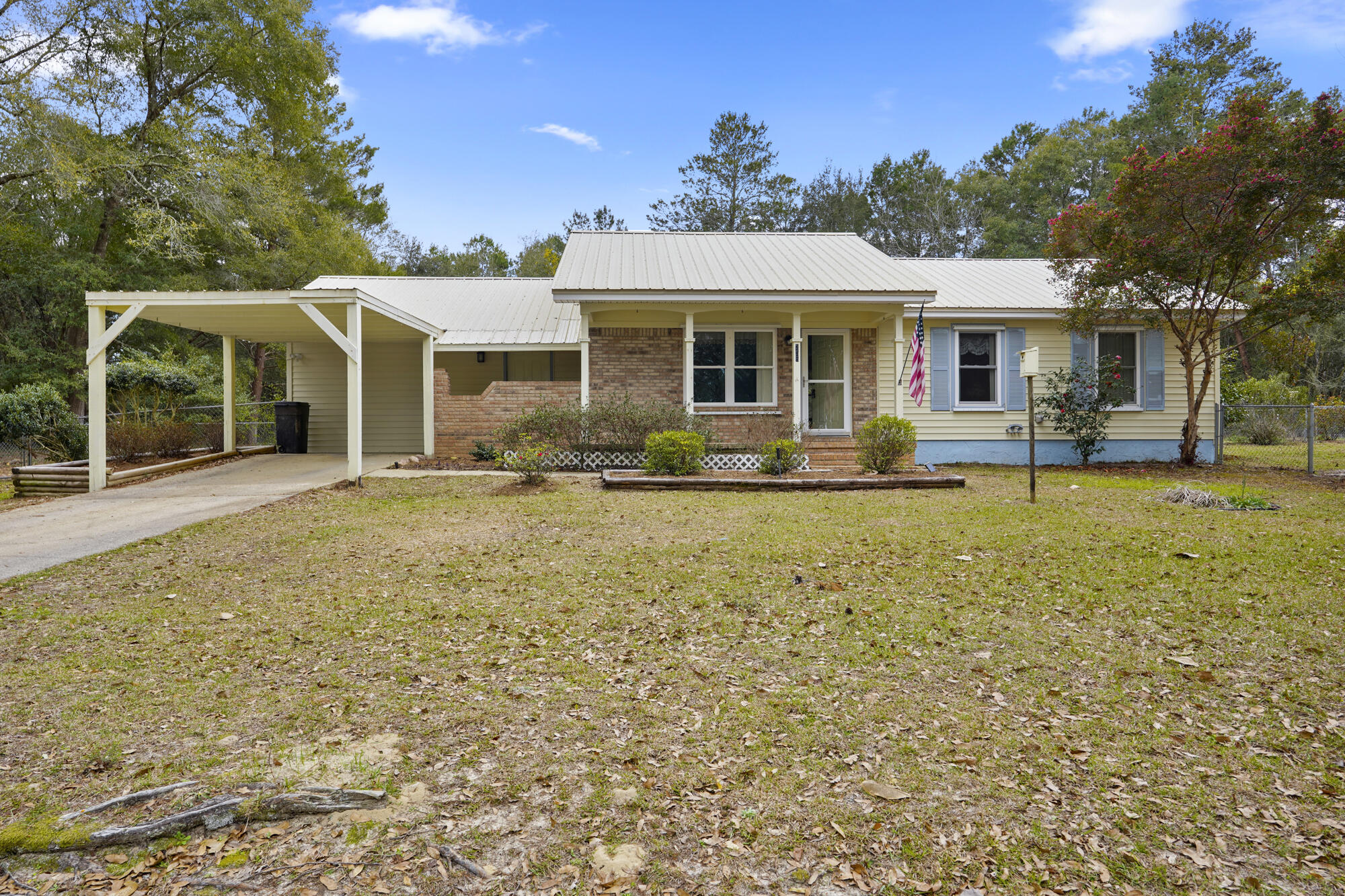 BETTER HURRY! THIS IS A REAL DEAL! This incredible opportunity includes a 1,479 SF 3bedroom 2 bath home, an adjoining vacant lot, AND a waterfront lot with a dock on Lake Juniper, a 620-acre Florida state-managed, big bass, bream & crappie fishing lake! Whether you're looking for a peaceful retreat, an investment property, or a fisherman's dream getaway, this package has it all! Great location. Minutes to shopping and downtown historic DeFuniak Springs. Move in ready. Shown by appt.
