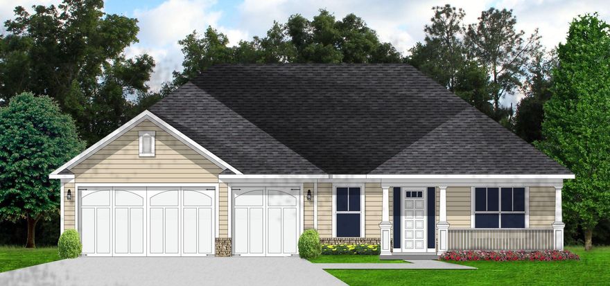 NEW HOME at the Preserve in Milton. Spacious 4 bedrooms with a multi-use flex room. Approximately 3693 SF total with 2667 SF of conditioned area. Enjoy both a 179 SSF front porch and a covered lanai approximately 24'6''x 9' and 3 Car garage. Laminate wood flooring in living areas and carpet in bedrooms, all by Mohawk. 10' ceilings, high quality cabinets and countertops, tiled walkin shower, walkin closets, 8' solid core doors, impact resistant windows. Laundry room with washer/dryer hookup, Moen faucets throughout home, pre-wired for phone, cable and high speed internet. Stone tile on the front porch is only one of many upgrades. Blinds throughout the home. This home is priced for the PHBA Parade of Homes, which includes many upgrades. Price is subject to change after Parade.