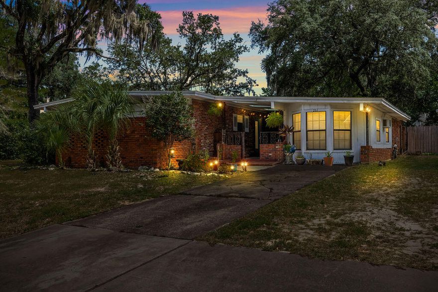 *Under contract with 72 hour Kick Out Clause* Nestled in a prime location just minutes from Eglin Air Force Base and highly rated schools, this stylish mid-century modern home offers the perfect blend of charm, comfort, and convenience. Featuring a private, fenced-in backyard on a secluded lot, this property ensures tranquility while still being within a 5-minute walk to a beautiful park on the bay--ideal for sunset strolls, picnics, and outdoor activities.With a brand-new roof and updated AC unit, you'll enjoy modern efficiency along with the timeless design of the home. The spacious, open floor plan and expansive windows invite natural light throughout, creating an airy and inviting atmosphere. Don't miss this rare opportunity to own a home that offers both style and a prime locati