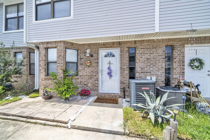 Short term rentals (like units 35K annually) Updated townhome-kitchen has so much storage, a beautiful double dishwasher and a new smooth top stove.  When you walk in. Straight ahead is your family room and to your left is your kitchen. Barn door to your right for your pantry/storage. The seller made an island with cabinets below.  The countertops are made to last.  Beautiful concrete countertops.  The kitchen has a large breakfast bar that is perfect for serving your family.  The patio has a new slider that leads out to the patio.  Even the patio has 3 storage units and room for your grill.  The inside utility room (additional storage and room to hang cloths to dry) is off of the family room along with a1/2 bath.  Upstairs you have two master suites with their own en-suites full bathroom Each bedroom has large closets. Under the stairs we also have storage.  There is a pull down upstairs to get inside of the attic for your Christmas storage.  The backyard has 3 storage containers plus grass for your puppy. The front yard has a lemon tree and the back yard has a Plum tree.   Tile throughout the unit upstairs and downstairs.   And the gutters even have leaf guard gutters.  The association has approved another boat slip-you would have to drop and set the pilings.