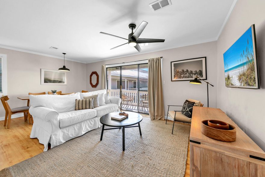PROPERTY IS UNDER CONTRACT AND SELLERS ARE ACCEPTING BACK UP OFFERS. EXCELLENT RENTAL PRODUCER!  $38,000 in 2024 with 167 days of owner usage! Step into this tranquil condo retreat at Beachwood Villas, perfectly positioned on the second floor just steps away from the public Seagrove Beach access. Whether you're looking for a vacation retreat or an investment opportunity, this condo checks all the boxes.  This condo was completely repainted to bring to the marketand has built-in bunkbeds, offering the ability to sleep 6.  Beachwood Villas #H-6 offers great income potential.  IMPORTANT NOTE: The sellers run a successful Airbnb business and are Airbnb Super Hosts with multiple properties under management, are offering a unique opportunity for buyers to continue the management of the condo through their established property management services, at 10% fee.  Rental income for 2023 was  $37,740.03 with 167 days rented, delivering a cap rate of around 5%. With a normal occupancy rate of 60%, rental income could rise to approximately $49,500, which results in a cap rate of 7%. These projections are educated guesses based on simple math; all information listed is not guaranteed but has been provided to the best of our ability.  This property is a fantastic choice for buyers seeking a successful vacation rental in one of the most sought-after locations along 30A. IMPORTANT NOTE: 
For those looking to take it a step further, the sellers are happy to work closely with new owners to ensure a smooth transition to self-management, providing an excellent learning opportunity for anyone looking to manage their property independently in the future. Plus, with owner usage included, you'll enjoy the benefits of both personal enjoyment and steady rental income with a strong occupancy rate.
Beachwood Villas itself is a resort-style community offering a wealth of amenities, including two swimming pools, tennis courts (also lined for pickleball), shuffleboard courts, a playground, and outdoor grilling areas. Plus, the unbeatable location means you're within walking distance to top-rated dining options like Caf?? 30A and Angelina's, all within a half-mile, and the iconic Seaside, Florida, is just under 2 miles away. Don't miss out on this incredible opportunity to own a piece of paradise in the heart of Seagrove Beach!
