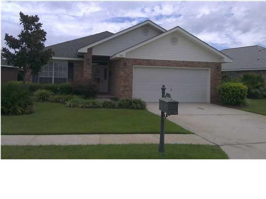 Centrally located mid-way between Destin and Sandestin in the gated community of Paradise Retreat you will find this 4br/2ba home with large, open, split bedroom floor plan, vaulted ceilings, eat-in kitchen, separate dining room, and less than -1/4 mile to the deeded beach access! Home will have fresh paint and new flooring throughout. Owner pays for and maintains the landscaping. Convenient access to the subdivision from Hwy 98 or Scenic 98. Non-smoking. Small dog ok with non-refundable deposit.
