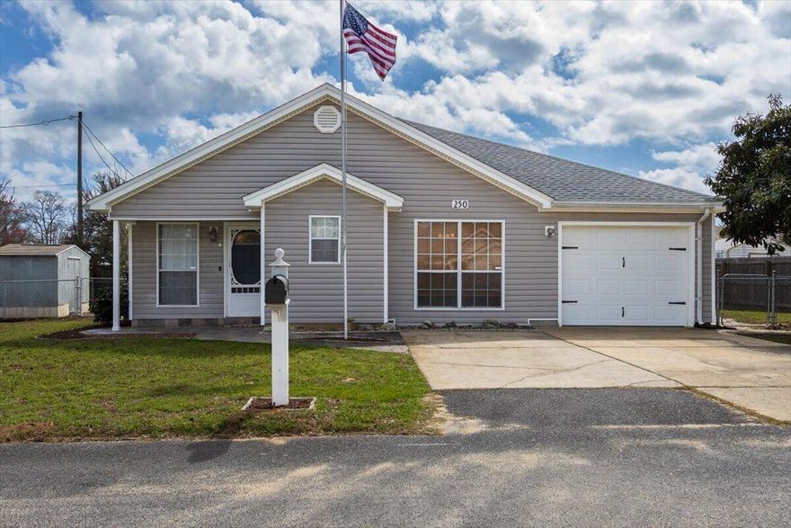 Welcome to this charming 3-bedroom, 2-bath home in Mary Esther just 4 miles from Hurlburt Field! This well maintained property offers a a great layout with a versatile bonus room perfect for a home office, playroom, or additional living area. The kitchen features beautiful white quartz counters and a tile backsplash. The oversized primary bedroom provides a comfortable retreat with plenty of room to unwind. Enjoy the convenience of a one-car garage and a fully fenced backyard ideal for pets, entertaining, or relaxing outdoors. Conveniently located near local bases, shopping, dining, and beautiful Gulf Coast beaches, this home offers comfort, functionality, and a great location. Roof 2021, water heater 2021, HVAC 2025. New Sprinkler pump 2026.
