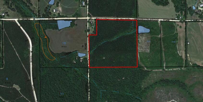38 Acres of beautiful land! Creek running through middle of the property.Wooded land that could be cleared and turned into a beautiful home site. Bring your build plans, Bring your horses, Bring your atvs! Lets enjoy some quiet country living. More Acreage available across the street!