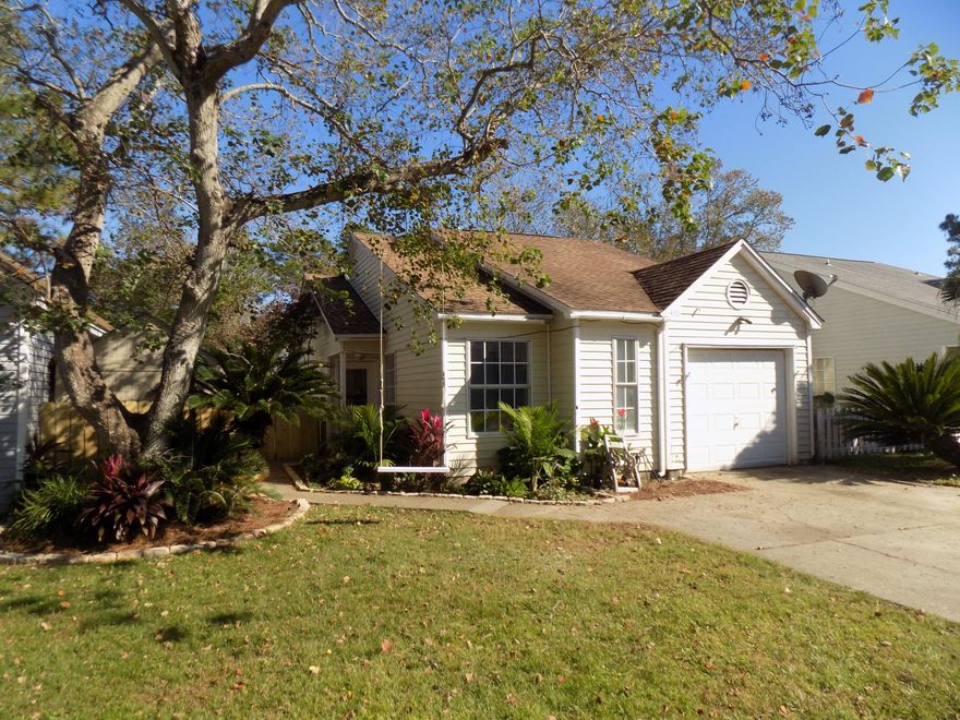 *PROFESSIONAL PHOTOS COMING SOON*Perfect first home or investment property! Conveniently located in between both bases with easy drive to beaches and downtown Ft. Walton Beach. This adorable 3 bedroom 2 bath home has tile and vinyl flooring through-out the home with high cathedral ceilings making this home feel much larger. Split bedrooms also open the home up for a young family. There is a dining area off the kitchen with a small atrium located off the dining area. Family room has a nice wood burning fireplace with a breakfast that looks into the kitchen and family room. A nice backyard with privacy fence makes it a great space for kids and family. The entire home has been freshly painted. A large shed comes with property as well. This will not last long so schedule appointment tod