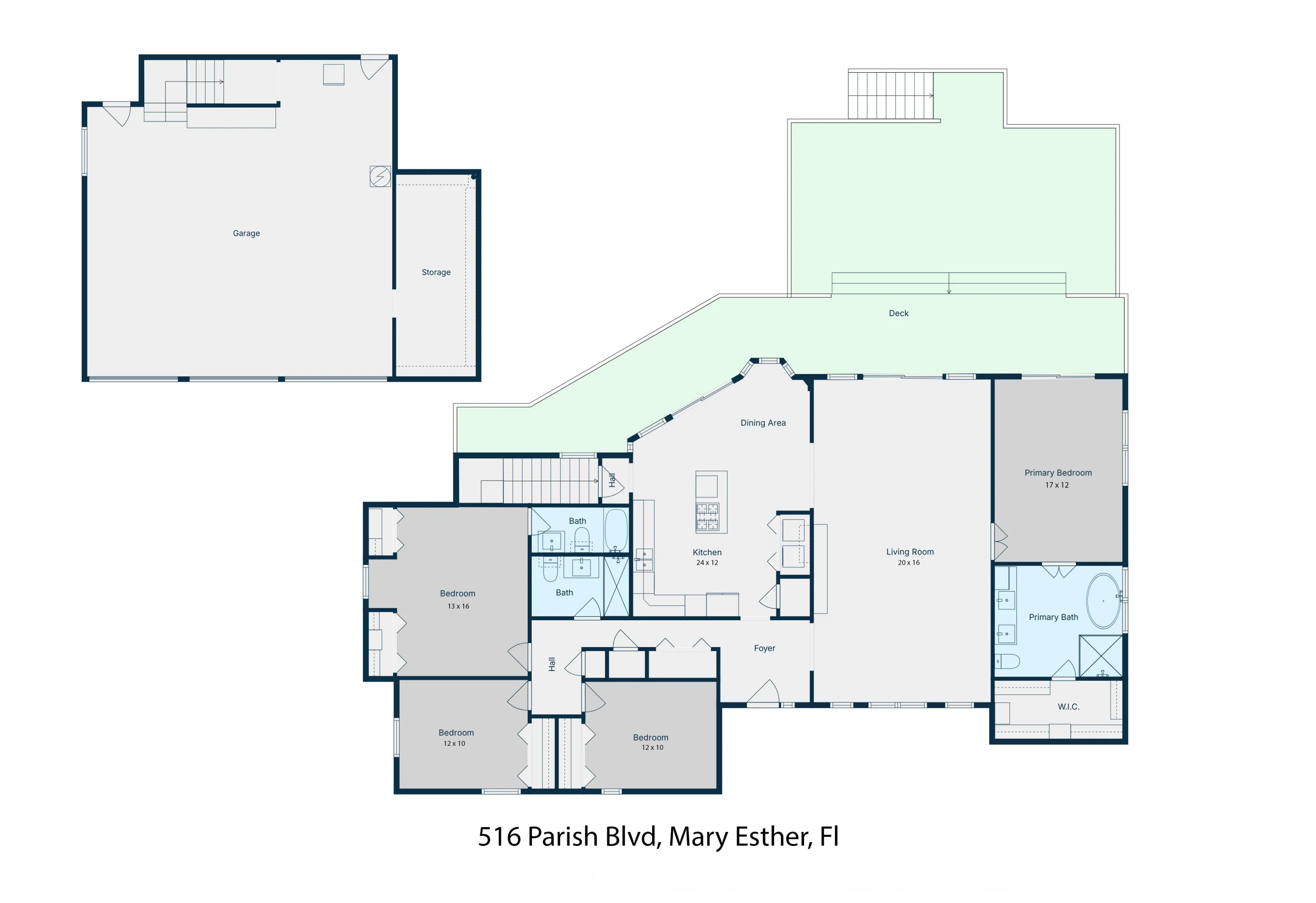 Mary Esther, Florida 32569, United States, 4 Bedrooms Bedrooms, ,4 BathroomsBathrooms,Residential,Active,138467