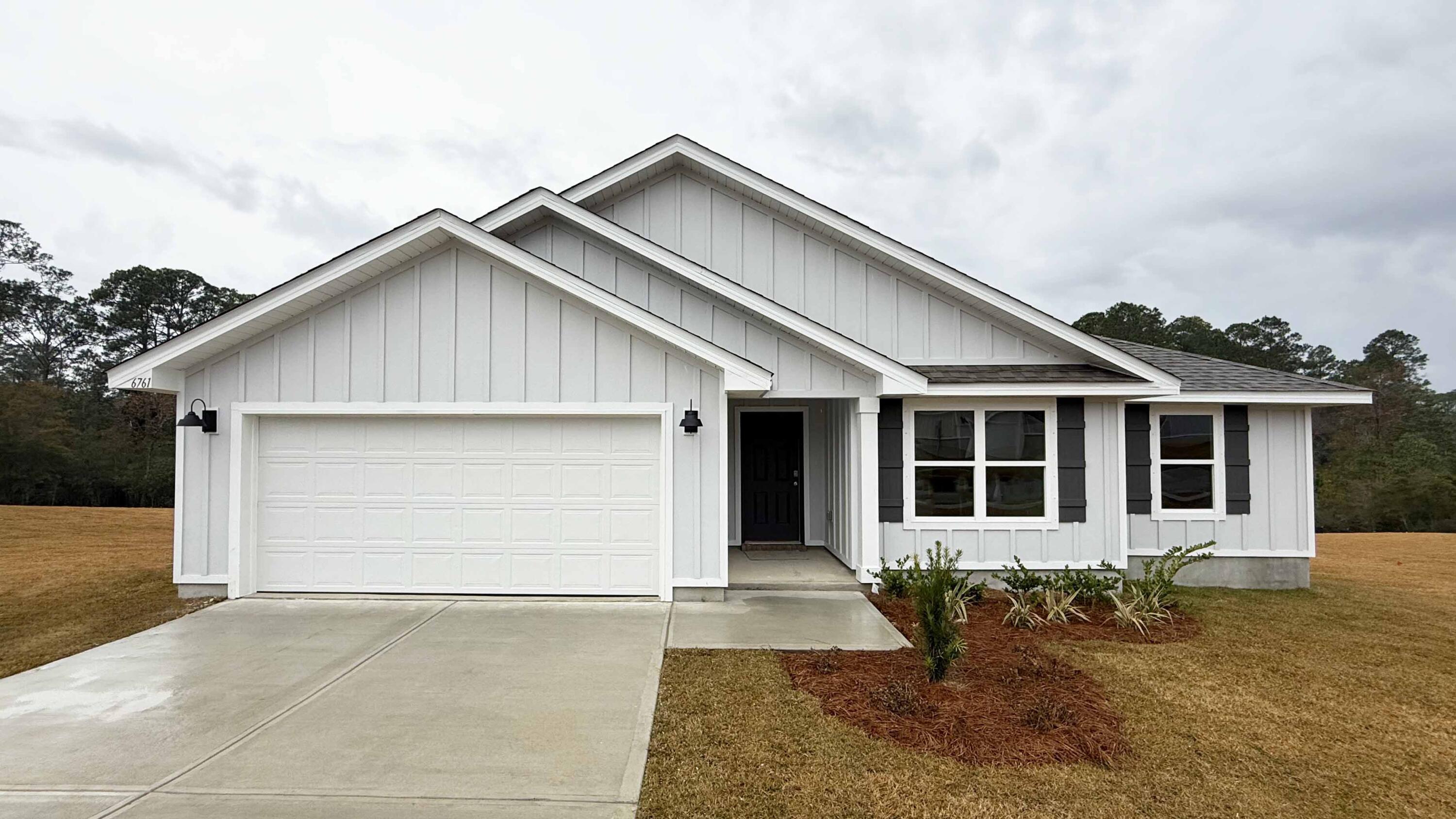 FABULOUS brand-new design, the spacious 'BOOTH' floorplan in the Heritage Plantation Community. A more rural, natural, wooded setting with hard-to-find LARGE homesites with an irrigation system included & a gas  water heater. This highly desirable design provides a relaxed, well-designed OPEN concept, no wasted space, 4 beds, 2 baths, nice 14'8 x 8 covered back patio & 2 car garage. Gorgeous countertops, stainless appliances in the kitchen, smooth top range, quiet dishwasher, built in microwave, roomy dining area & more. Striking wood look flooring, plush carpet in the bedrooms. The Smart Home Connect System has several convenient devices. Popular durable Hardi board exterior adds charm to the classic craftsman exterior. Stylish curb appeal. Located in a fast-growing  unique community.