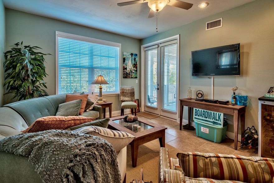 Dreaming of owning in desirable Scenic 30-A close to the beach at an affordable price? Now is your opportunity! The Village at Blue Mountain Beach is a charming gated community in between Dune Allen and Grayton Beach directly off of 30-A. It is just over a half mile to the beach and emerald green waters of the Gulf of Mexico. Unit 622 is a phenomenal 4-bedroom, 3-bath condominium totaling 1,644 square feet with a private balcony. The unit is 2-levels and is being sold fully furnished & decorated with inviting coastal decor & flat screen TVs. You will be impressed the moment you arrive as the unit is in immaculate condition and has been very well maintained. The pride of ownership is apparent and although the unit has never been rented by the current owners, there is great rental potential!