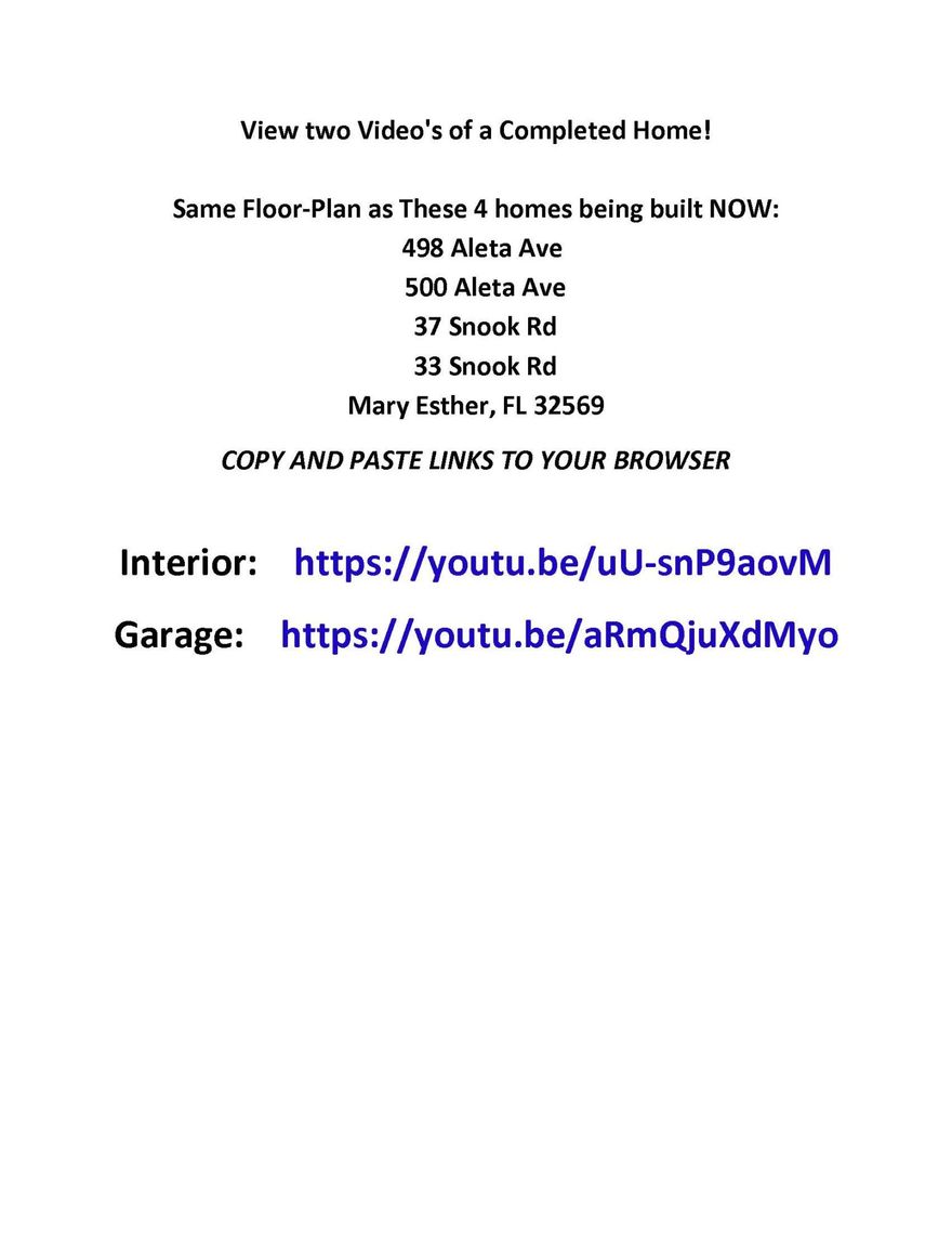 Builder pays MOST CLOSING COSTS on this home with a full price offer! (Ask for details.) SAVE MORE BY BUYING NEW! LOWER INSURANCE AND LOWER UTILITY BILLS! (Picture is a Similar home.) Be the FIRST to Live in this Beautiful 3/2/2 Three Sides Brick and Hardie Board CRAFTSMAN STYLE Home with Upgrades Galore! 9ft Ceilings! Gorgeous Tile throughout the entire Living Area, Kitchen, Hallway, Laundry Room and Baths! Carpet in the bedrooms. The Kitchen has abundant Granite Countertops, A Breakfast Bar, Wood Cabinets, Stainless Appliances (including a side-by-side Refrigerator!) and a pantry. Covered Lanai! Sprinkler System and Lawn Pump included! See features List in Photos. HOME WILL BE COMPLETE AND READY TO CLOSE BY FIRST WEEK OF DEC 2016!
