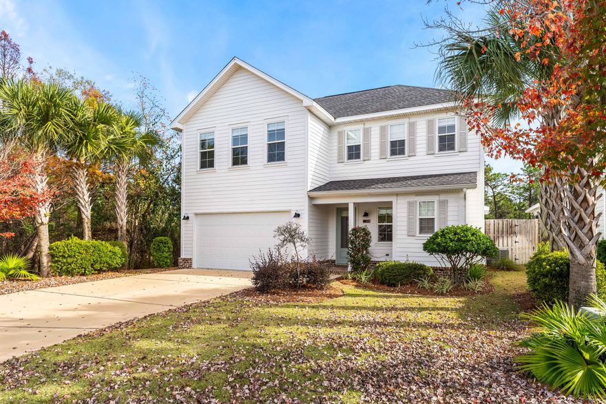 Great home in a great neighborhood. The house is located on a corner lot next to a green space.  The inside was upgraded with nicer finishes and all wood built closets and pantry. HOA includes not only access to a nice pool and gym but also covers lawn care.