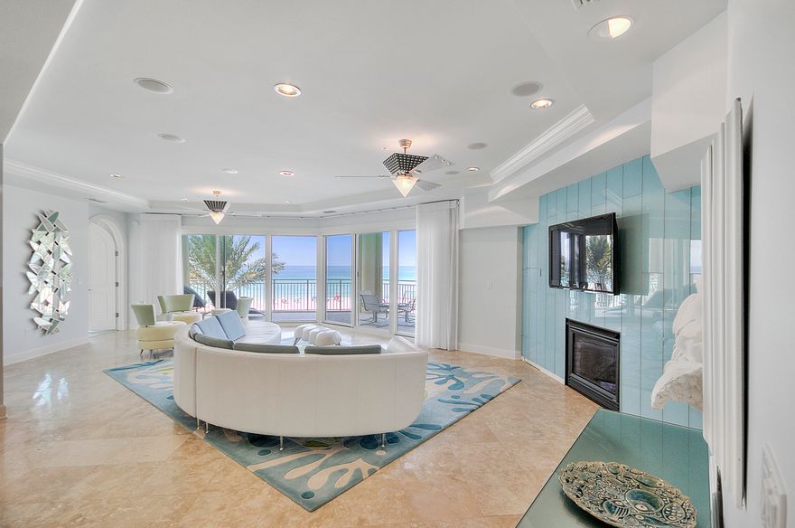 UNIQUE, STUNNING, GORGEOUS!!!! These are just a few of the words that can be used to describe this ''One of a kind opportunity!''This breath taking beauty is an absolutely incredible ''10'' Stack Villa in Grand Dunes South Tower! It is one of only (4) units in the entire development that have stairs that lead directly from your huge / wrap around gulf front balcony, to the Grand Lagoon Pool and Beach without going thru the building or the parking garages.......and it has the largest Gulf Front balcony of all of the single story units in the development!!