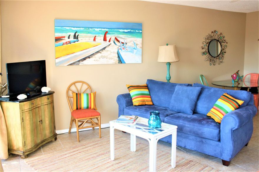 You can't beat this price for south of 30a!! This lovely studio condo is ideally located between Watersound and Seagrove Beach and is just steps to the beach!! Recently updated, this fabulous rental property is sold completely furnished!! Gross rental income for 2017 was 15K!! Unit shows beautifully!! Must see!!