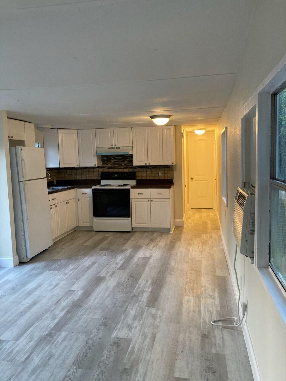 Newly updated 2 bedroom 1 bath mobile home with washer and dryer hookups in the unit. New floors, doors, etcCertain pets allowed with deposit