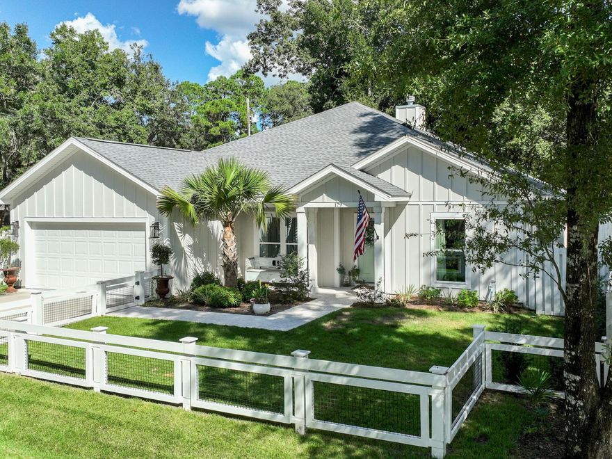 Charming single-level 4BR home built in 2022 in desirable PointWashington. Featuring a fenced yard, two-car garage, and no HOA,this property offers rare versatility -- ideal for full-time living, long-termrental, or Airbnb.Enjoy peaceful neighborhood living near the Choctawhatchee Bay,with Tom's Landing Marina nearby for boat storage and Bay access, and BaysideRachettes Park less than a mile away for kayaking, paddleboarding, andfishing.Families appreciate the excellent nearby schools -- Dune LakesElementary, Emerald Coast Middle, and South Walton High School-- all within a short drive. Just behind Dune Lakes Elementary, the WaltonSports Complex (Dune Lakes Recreation Facility) offers lighted pickleballcourts, baseball and soccer fields, playgrounds, and picnic areas  the heart of local community life in Santa Rosa Beach.Public beaches in Seagrove and Grayton Beach are less than fivemiles away, and the home's location near Bay Drive and Hwy 395 makesgetting anywhere along 30A easy. With its large yard, open floor plan, andfriendly neighborhood setting, 179 Little Canal blends coastal charm,everyday comfort, and an unbeatable location for both families and second-homeowners.