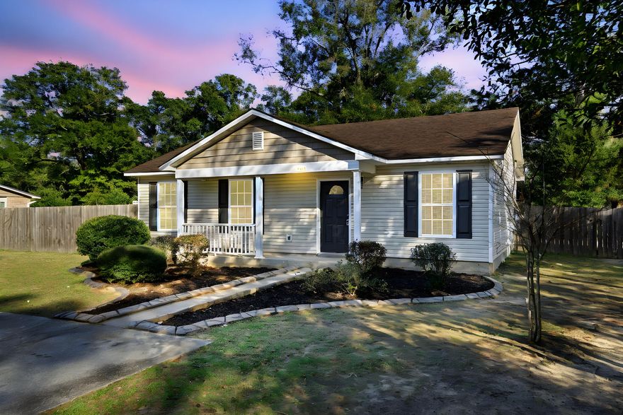 Updated 3BR/2BA home at 7660 Stark Ave offers 1,064 SF of bright, move-in-ready space. Fresh interior with durable LVP-style flooring flows through an open living/dining area. Kitchen features ample cabinetry, tile backsplash, and stainless appliances. Modern lighting and ceiling fans throughout. Two refreshed baths with updated fixtures and lighting. Dedicated laundry/utility area. Enjoy a large, fully fenced backyard, plenty of room for play, pets, gardening, or entertaining. Convenient Pensacola location near shopping, schools, and bases.