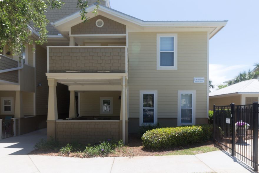 This ground floor 2 Bedrooms 2 Baths unit with granite countertops and new laminate flooring is beautifully decorated and offered furnished. Located steps from the pool and less than 1 mile from the beach. Topsail Village Condo backs up to Pt. Washington State Forest. Restaurants, shopping, and dining are close by on 30A or a quick jaunt to Sandestin for even more entertainment. This condo is well-maintained getaway that will make anyone a great home or vacation rental. ***Buyer is responsible for personally verifying details about this property. Any information contained in this listing is believed to be accurate but is not guaranteed. ***