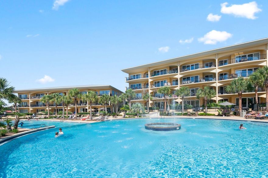 Bask in the epitome of coastal luxury in this exquisite three-bedroom, three-bathroom condo at gated Adagio, located south of Scenic Highway 30A in Blue Mountain Beach. This stunning property is perfect as a primary residence, second home or rental investment. Inside, the open-concept kitchen, dining and living areas are perfect for entertaining, flowing seamlessly onto an oversized balcony that overlooks the pool. The kitchen features granite countertops, a gas stove, stainless steel appliances, an additional ice maker and a pantry. Each king-sized bedroom boasts its own full bathroom, ensuring privacy and comfort for all guests. An additional alcove in the hallway includes a set of twin bunks, making the condo comfortable enough to sleep eight. Tile floors run throughout the living areas and the large laundry room, which includes a full-size washer and dryer and extra cabinets for storage. The master suite offers ultimate privacy, located at the front of the condo, with direct access to an expansive balcony. The master bathroom is a sanctuary with dual vanities, a jetted bathtub, a separate glass shower and a linen closet. Adagio's prime gulf-front location along 30A provides deeded beach access, allowing you to enjoy the warm sunshine, soft sand and refreshing waters of the Gulf of Mexico steps away. Delight in stunning views of the 8,000-square-foot community pool from your private balcony and immerse yourself in the tranquil beach atmosphere. Adagio offers unparalleled amenities, including two pools  a large main pool and a gulf-front pool  along with a hot tub, state-of-the-art fitness center and access to community gas and BBQ grills. Whether you are preparing a meal in the well-appointed kitchen, lounging by the pool or exploring the nearby restaurants and attractions along Scenic Highway 30A, Adagio offers an unmatched coastal living experience.