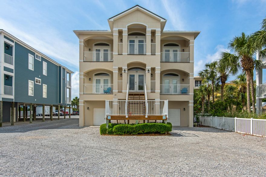 Looking for a 4 BR GULF VIEW unit south of 30A, close to Seaside and under $1 mil?? You Found it! This beautiful top floor condo in the popular Turtle Beach is just steps from the beautiful white-sand beaches, available via the deeded beach access. The spacious floor plan provides a large open living area and also four generously sized bedrooms, each with plenty of privacy. The condo occupies the entire top floor of the building, which adds to the peaceful, secluded feeling of this gulf-side retreat. Enjoy views of the Gulf from the living room, dining room, and master bedroom, or wander onto the large southern-facing balcony overlooking the community's swimming pool. This condo is being offered fully furnished, with dcor from Sugar Beach Interiors. The property was only used as a second