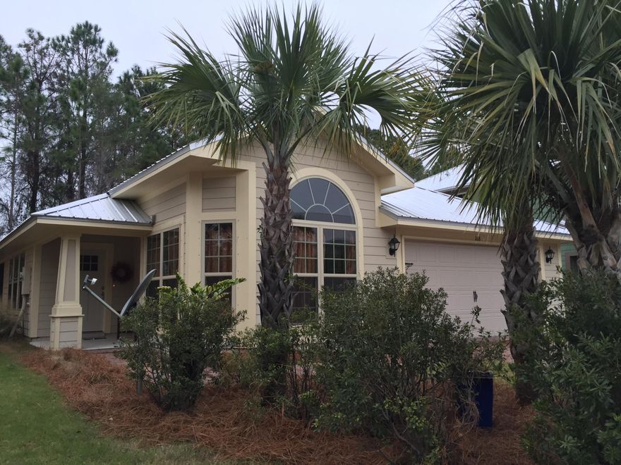 This 1 year old home is perfect for that 1st time home buyer. Located near highway 30A. This home offers 3 bedrooms, 2 bathrooms, granite counter tops and a screened in porch. Nestled in a culdesac in the well established Eagle Bay Subdivision.