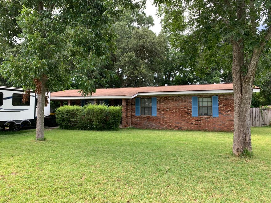 Super cute brick house in central Fort Walton Beach that can (and should) be YOURS! Sellers have updated it over their ownership, and it is just perfection!Three bedrooms and one and a half bath--with plenty of space to reconfigure for a second full bath. Open floor plan makes the home feel much, much larger than you would think! Huge yard that backs up to a very large,  open space for added privacy. If you are looking for something affordable that you can still show off, this is for YOU!