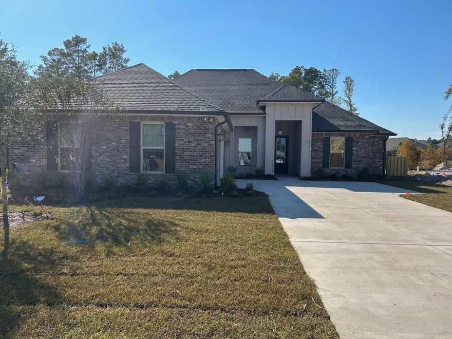 The KLEIN III H in Starburst at Hammock Bay community offers a 4 bedroom, 3 full bathroom, open design. Upgrades added (list attached).  Features: double vanity, garden tub, separate custom tiled shower, and walk-in closet (opens to laundry) in master suite, tray ceiling in master bedroom, kitchen island, walk-in pantry, boot bench in mudroom, covered front and rear porch, crown molding, recessed lighting, smart connect Wi-Fi thermostat, smoke/carbon monoxide detectors, landscaping package, architectural 30-year shingles, flood lights, and more!Energy Efficient Features: water heater, kitchen appliance package with electric range, vinyl low E windows, and more! Energy Star Partner.