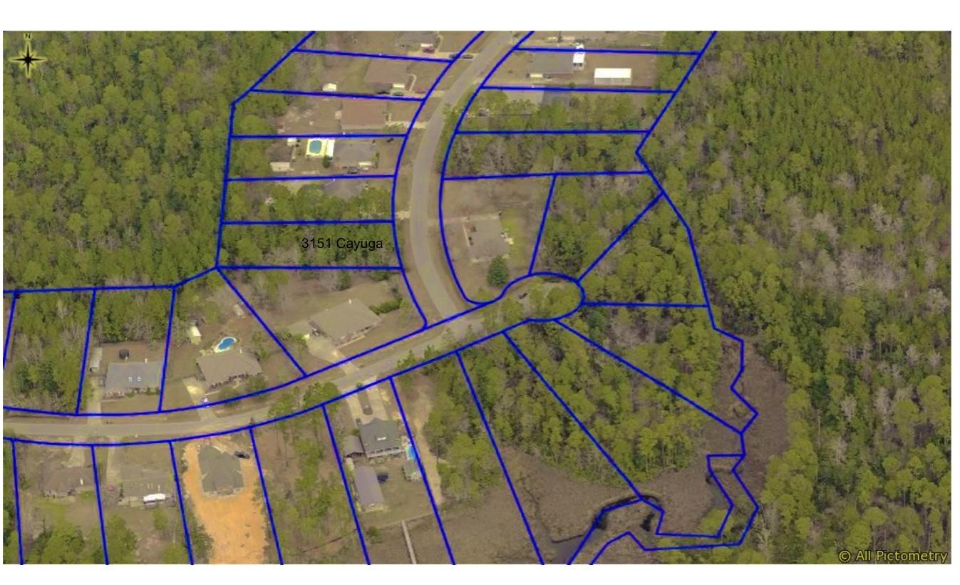 Beautiful wooded building lot in Seneca Point. This lot is in a bayfront community and is convenient to shopping,Whiting Field, medical care and I-10.