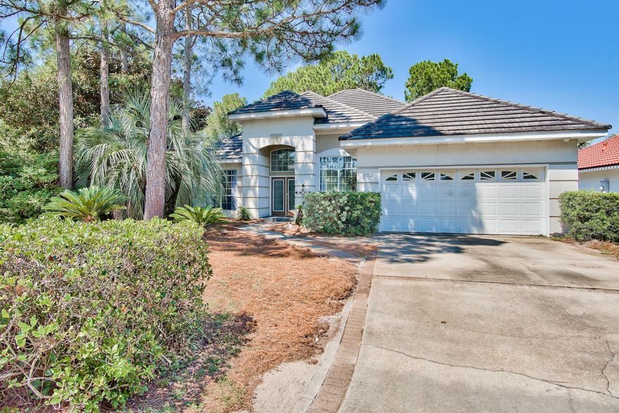 MOTIVATED SELLER! PRICED FOR QUICK SALE!! Don't miss your opportunity to own this ideal 3 Bedroom with POOL and OFFICE. Situated along the 18th fairway on the Emerald Bay Golf Course, this home is perfect for a primary or secondary residence. Recent updates include remodel with open floor plan, Italian marble island, sound wiring throughout, A/C replaced in 2018, water heater replaced in 2019, Bosch silence dishwasher, and gas stove.