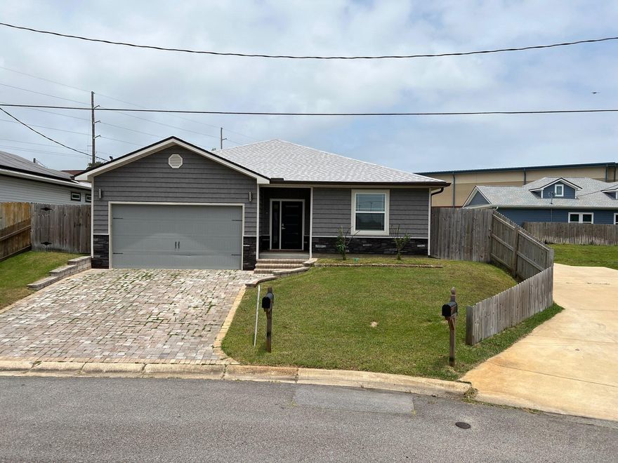 Welcome Home! This beautiful hidden gem is located in the Ft Walton Beach area. This custom built turn-key home offers a desired open floor plan with tray ceilings and a welcoming foyer upon entering. The classy granite top island and kitchen counter-tops with dining area commands the attention as an inviting gathering place. Take a look at the walk-in pantry and laundry room. The primary bedroom offers an en-suite with walk in shower and closet, granite top his and hers vanity, Fenced back yard with a fire pit and patio for your enjoyment. Located in a no through street it is minutes from the FWB Recreation Center with surrounding shopping, parks, and the beach minutes away. A must see!