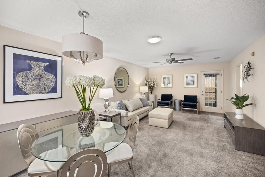 Get ready to fall in love with this cozy 2-bedroom, 2-bathroom FL Townhome. Nestled in the charming Hidden Cove community of Valparaiso . Step inside and you'll be greeted by the natural glow of the skylights and a spacious layout that exudes warmth and comfort. The home shows a neutral color palette that creates the perfect canvas for your personal touch. This home boasts space and storage with oversized  walk-in closets.One highlights is the screened porch with natural views, that offers a serene retreat, perfect for sipping your morning coffee or entertaining guests. Imagine relaxing on the dock and taking in the scenic waterfront views that the Hidden Cove community is known for.WATER HEATER 2020-ROOF 2018-HVAC 2020 - Hurricane Windows 2017