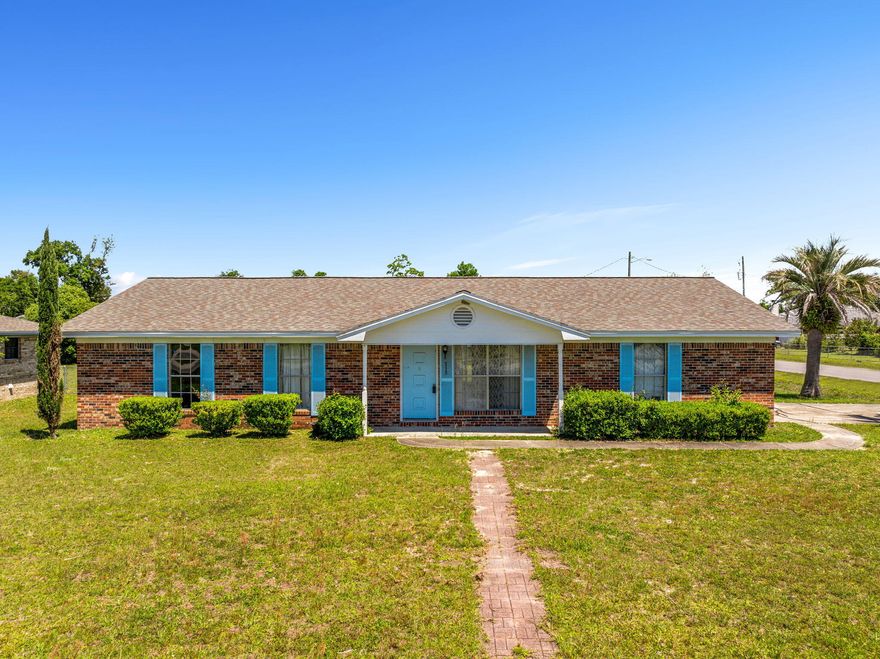 Welcome to this stunning brick home located on a corner lot just a few blocks from East Bay! This beautiful property boasts three bedrooms and two bathrooms, providing ample space for comfortable living. The spacious yard offers room for an RV and boat, making it perfect for outdoor enthusiasts. With a new roof installed in November 2018, this home ensures both durability and peace of mind for years to come. It's convenient proximity to 15th Street and Tyndall Air Force Base adds to its appeal, offering easy access to amenities and military facilities. Don't miss out on the opportunity to make this your dream home!